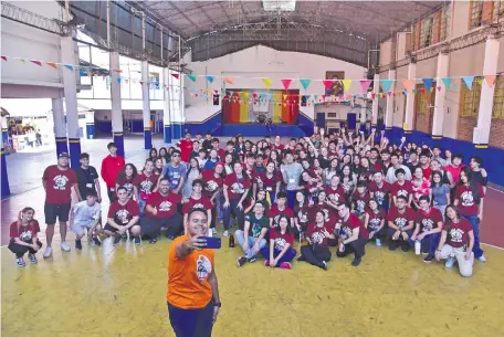  ?? ?? En la parroquia Perpetuo Socorro, los jóvenes expresaron tener muchos sueños y proyectos, y que buscan confianza para lograrlos.