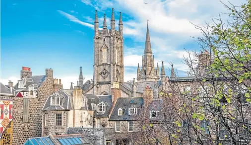  ??  ?? ENCOURAGIN­G: For the first time since the oil and gas downturn, property sales in Aberdeen increased by 10.1% in the final quarter of 2019