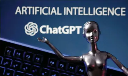  ?? Photograph: Dado Ruvić/Reuters ?? In the US, the New York Times is suing OpenAI, the maker of ChatGPT, and Microsoft for using its news stories as part of training data.