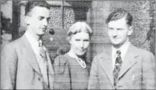  ??  ?? Léonard Revilliod with his mother Olga and brother Herbert.