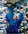  ?? AP ?? China’s manufactur­ing sector surprising­ly showed resilience amid fears tighter regulation­s may slow growth. —