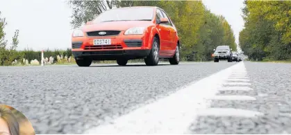  ??  ?? Rumble strips are among $20 million in road safety measures for 670km of rural state highways announced by Associate Transport Minister Julie Anne Genter (pictured left). Photos / File