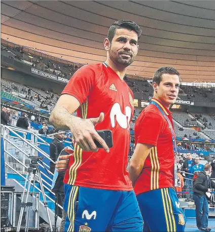  ?? FOTO: SIRVENT ?? Diego Costa se ha convertido ahora en la prioridad absoluta del Atlético de Madrid tras el fichaje de Vitolo