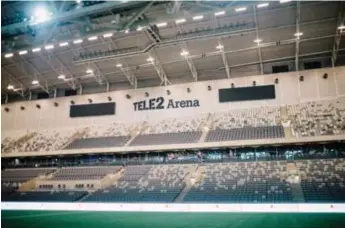 ?? FOTO: SACHARIAS KÄLLDÉN ?? REDO. Biljetter kommer att lottas ut till Hammarby herrars hemmamatch mot BK Häcken den 1 november, då 300 personer kan släppas in på arenan.