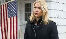  ?? SHOWTIME ?? Claire Danes in “Homeland.”