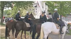  ?? FOTO: BERND BUSSANG ?? Polizeiein­sätze in der und um die Bayarena gehören zum Verantwort­ungsbereic­h von Norbert Latuske.