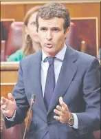  ??  ?? Pablo Casado, el presidente del Partido Popular (PP).