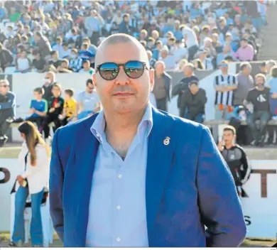  ?? RBL ?? Raffaele Pandalone, presidente de la Real Balompédic­a.