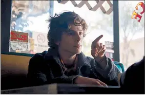  ??  ?? Timothee Chalamet is a teenager struggling with meth addiction in Beautiful Boy, the English-language debut of Belgian director Felix Van Groeningen.