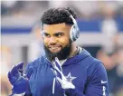  ?? RON JENKINS/ASSOCIATED PRESS ?? Dallas running back Ezekiel Elliott was suspended for six games but a judge has blocked that ruling. The NFL is now seeking to get the ban reinstated.