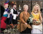  ??  ?? Helen Hallissey, Denis Finbarr Cronin, Jo Lovell and Connie Jane Lovell pictured at the launch of Macroom Food Festival.