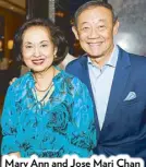  ??  ?? Mary Ann and Jose Mari Chan