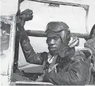  ?? CHEO HODARI COKER ?? Decorated World War II pilot Bertram W. Wilson died in 2002 and is buried in Arlington Cemetery.