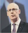  ??  ?? John Swinney says reforms are making a difference