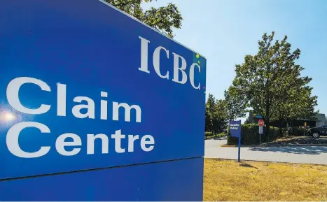  ?? FRANCIS GEORGIAN ?? ICBC wants a three-year transition to the new premium system to avoid a high-risk driver facing a massive jump next year.