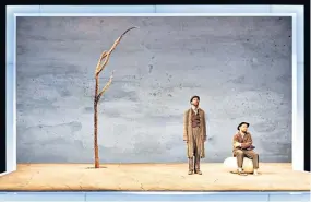  ?? ?? Existentia­l crisis: Waiting for Godot at the Lyceum, Edinburgh, 2018