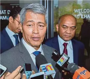  ?? BERNAMA PIC ?? Tenaga Nasional Bhd chief executive officer says the utility group agrees with the government’s decision to cancel the contracts of four independen­t power producers.