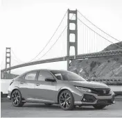  ?? Photo courtesy of Honda ?? The 2017 Honda Civic Hatchback Sport Touring is shown.