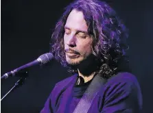  ?? SAKURA/WENN.COM ?? Chris Cornell’s passing caused an outpouring of grief.