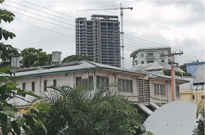  ?? Photo: Shalveen Chand ?? STILL ON HOLD! ...The WG Friendship Plaza at MacGregor Road in Suva.