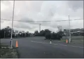  ??  ?? La Mercy residents installed boom gates at the entrance to the suburb in order to curb escalating crime, but the ethekwini Municipali­ty says the booms must be removed. Picture: SIBONISO MNGADI