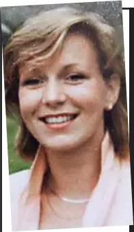  ??  ?? Missing for 32 years: Suzy Lamplugh