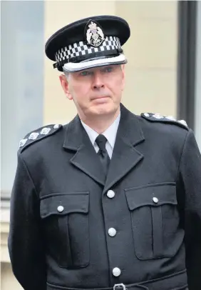  ??  ?? Advice
Police Scotland Chief Inspector Ian Scott, the region’s area commander