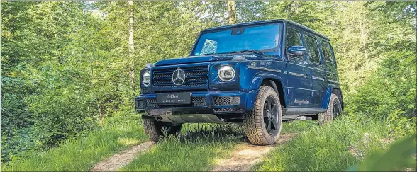  ??  ?? ON ITS WAY:
The six-cylinder turbo-diesel Mercedes-benz G-class is coming to Australia in 2020.