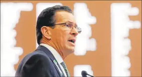  ?? Hearst Connecticu­t Media file photo ?? Gov. Dannel P. Malloy