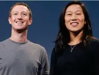  ?? ?? Couple: Mark Zuckerberg with wife Priscilla