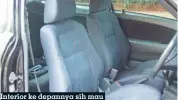  ??  ?? Interior ke depannya sih mau pasang jok Recaro