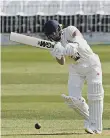  ?? ?? CENTURY JOY: Breidyn Schaper hit his maiden century at Clifton