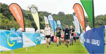  ??  ?? The final round of the Aramex Kiwi Walk Run Series takes place at TECT Park on Saturday.