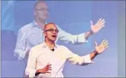  ?? VIPIN KUMAR/HT ?? Microsoft CEO Satya Nadella at Talent India 2014 Conference in New Delhi on Tuesday