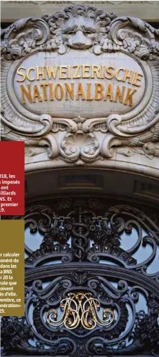  ?? (ANTHONY ANEX/KEYSTONE) ?? Après l’annonce de la BNS jeudi, l’euro-franc a légèrement baissé, passant de 1,10 à 1,0970.