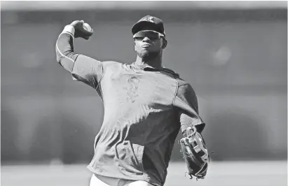  ?? GREGORY BULL/AP ?? White Sox center fielder Luis Robert was USA TODAY Sports’ Minor League Player of the Year for 2019.