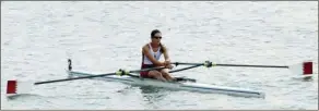  ??  ?? Tala Abu-Jubara will become the first Qatari female athlete to represent Qatar in rowing at Olympics at the forthcomin­g Tokyo 2020 Games.