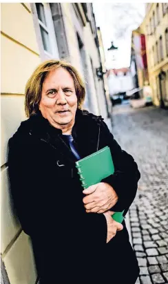  ?? RP-FOTO: ANDREAS BRETZ ?? Sein Alter will Heinz-Christoph Mildner nicht verraten, er bezeichnet sich selbst als „Berufsjuge­ndlichen“.