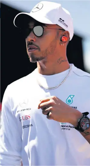  ??  ?? Lewis Hamilton was seething after Mercedes’ mistake at the Austrian Grand Prix