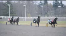  ?? FILE PHOTO ?? Opening day racing at Vernon Downs on Friday, April 19, 2019.