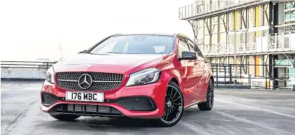  ??  ?? Mercedes-Benz A220d 4MATIC AMG Line