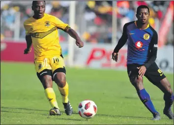  ?? ISITHOMBE NGABE: GALLO IMAGES ?? UKARABO Tshephe weblack Leopards ebhekene no-aro Andrianari­manana wekaizer Chiefs kowe-absa Premiershi­p ophele ngo-1-1 ethohoyand­ou Stadium elimpopo.