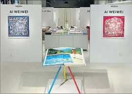 ?? LV ?? La tienda de Barcelona, con un libro de Hockney en primer plano