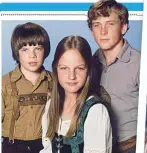  ??  ?? He co-starred with Helen Hunt (center) in one of his first TV series, 1975–’76’s Swiss Family Robinson. “Helen and I had conversati­ons that were hysterical. She has one of the greatest senses of humor.”