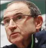  ??  ?? ON GUARD: Martin O’Neill