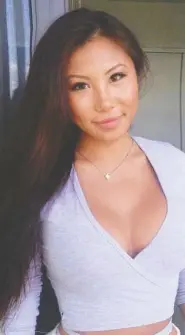  ?? LUCY LI/FACEBOOK ?? Yun Lu “Lucy” Li, 25, an online fashion model from an influentia­l Toronto family, and her boyfriend,
Oliver Karafa, 28, allegedly fled the scene of the murder of a B.C. man in Hamilton last month.