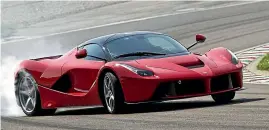  ??  ?? The mighty LaFerrari has more than doubled its value since its debut. Might have to take the price of a new set of tyres off this one though.