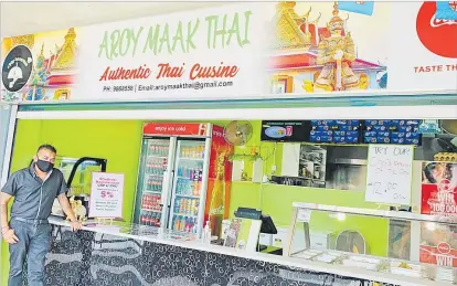  ?? Picture: ABISHEK CHAND ?? Aroy Maak Thai was Melvin Pratap’s second business which was launched during the pandemic.