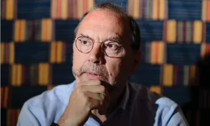  ??  ?? Peter Piot: ‘I’m glad I had corona and not Ebola.’ Photograph: Leon Neal/AFP/Getty Images