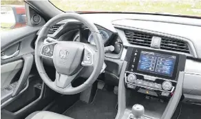  ??  ?? The two-tier dash is gone, replaced by a clean, uncluttere­d look.
